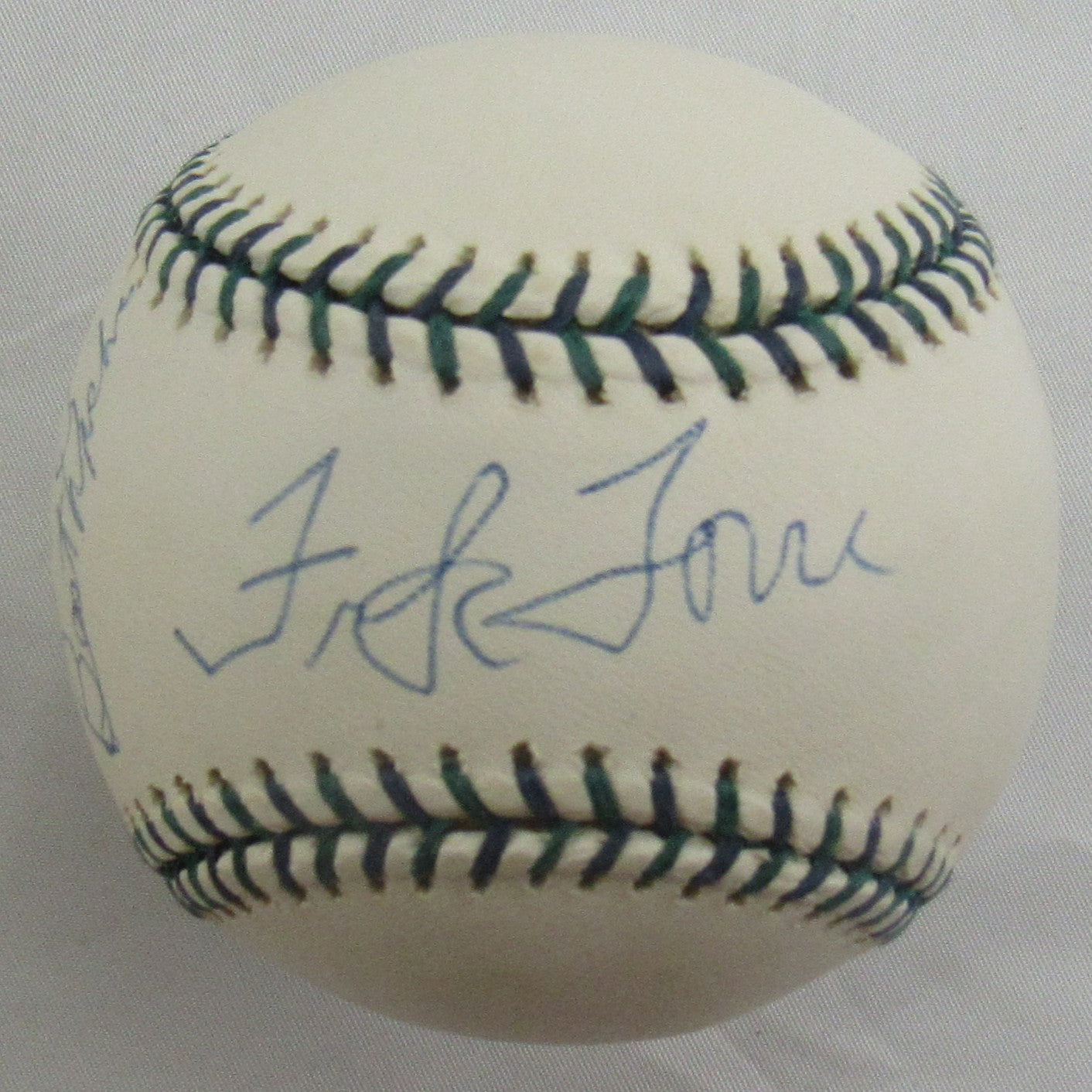 Frank Torre Signed Auto Rawlings Baseball B152