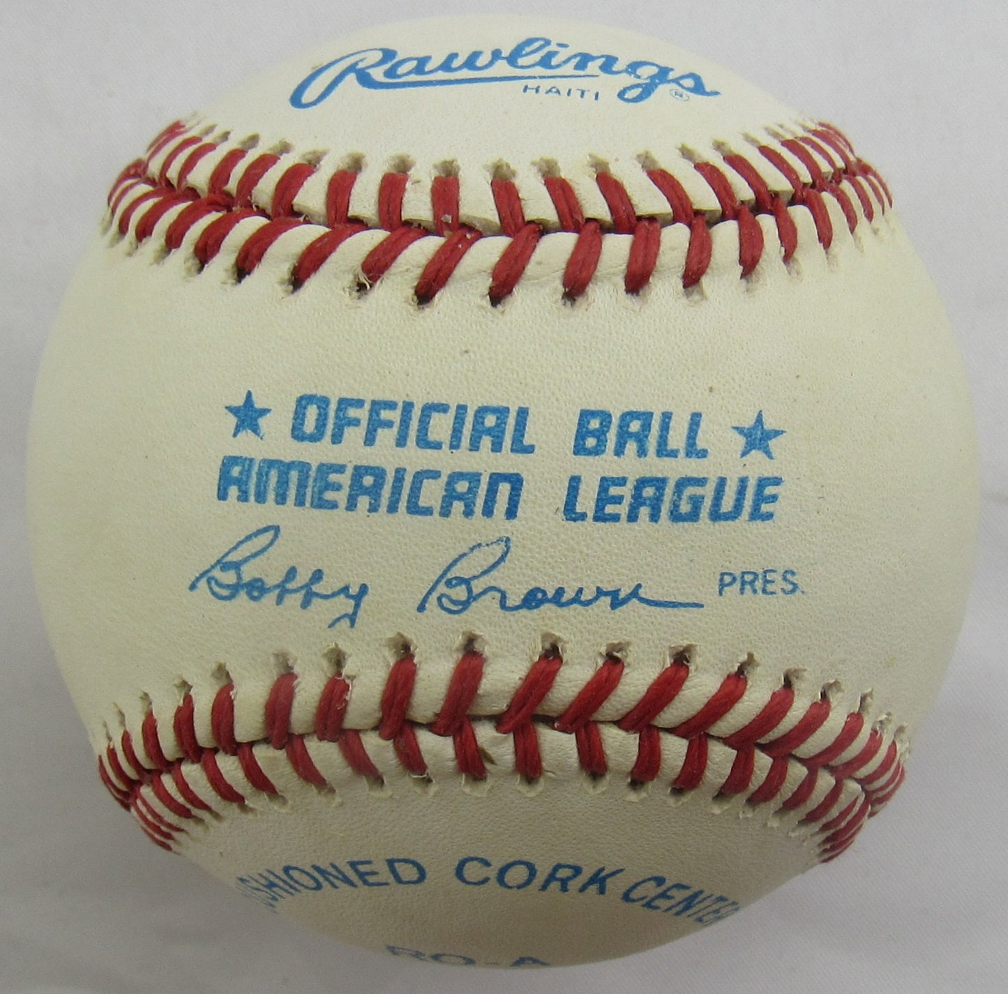 Hector Lopez Signed Auto Rawlings Baseball B151