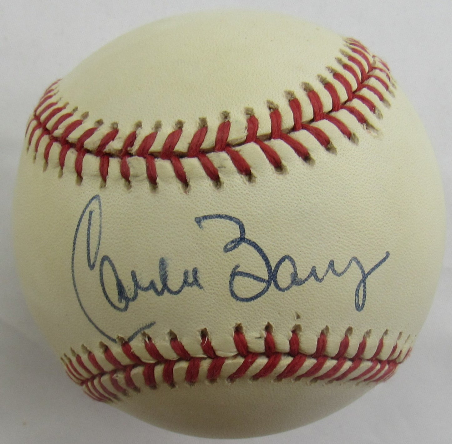 Carlos Baerga Signed Auto Rawlings Baseball B151