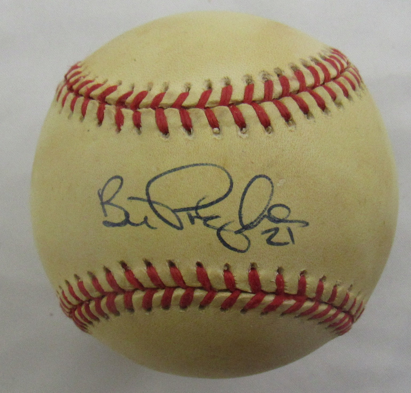 Bill Pulsipher Signed Auto Rawlings Baseball B151