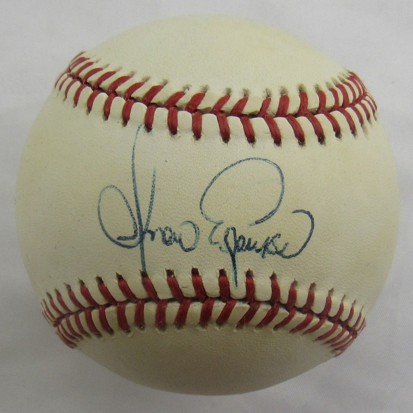 Alvaro Espinoza Signed Auto Rawlings Baseball B151