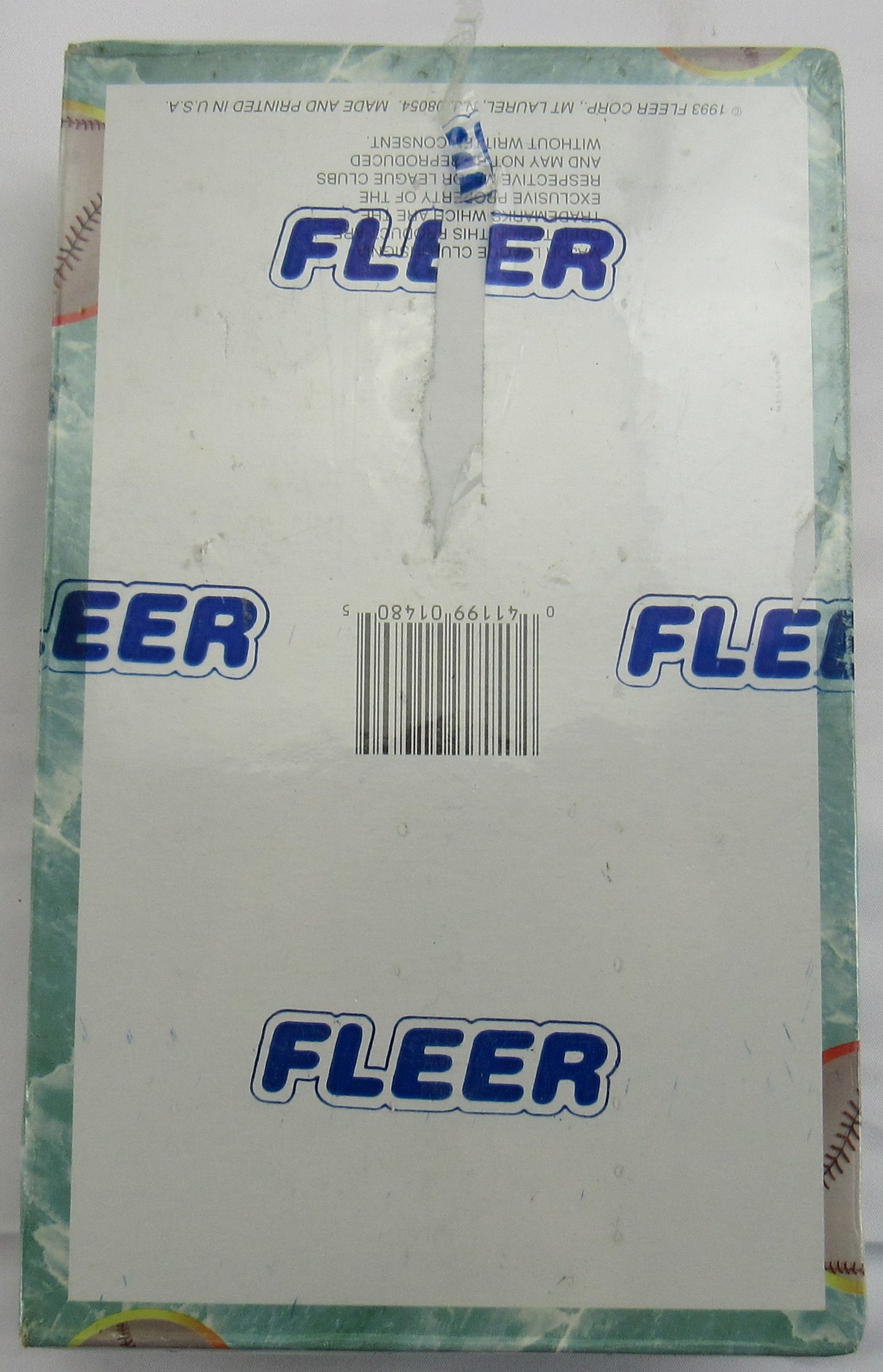 1993 Fleer Ultra Series II Baseball Wax Box