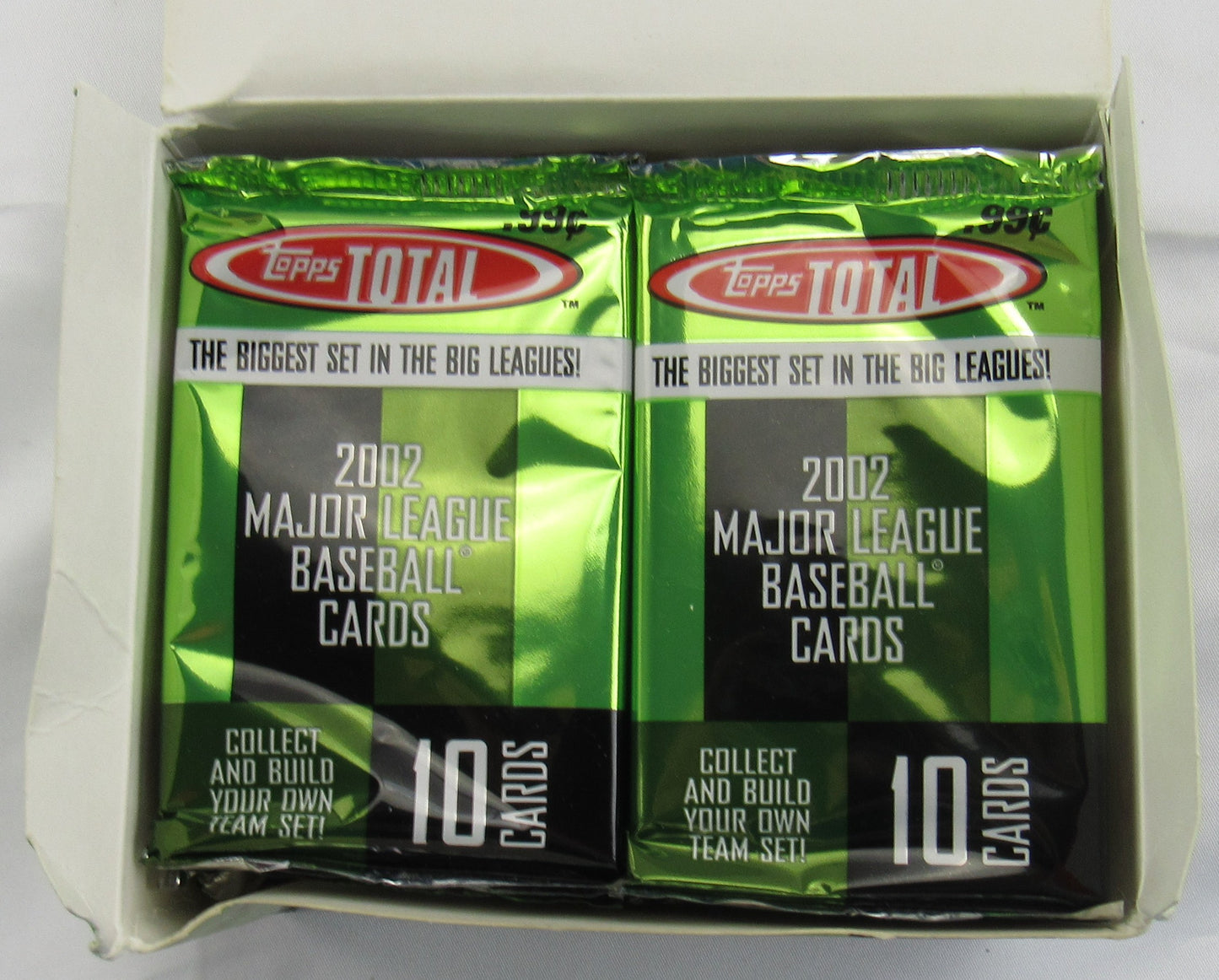 2002 Topps Total Set - 31 Packs over 36 Packs in the box.