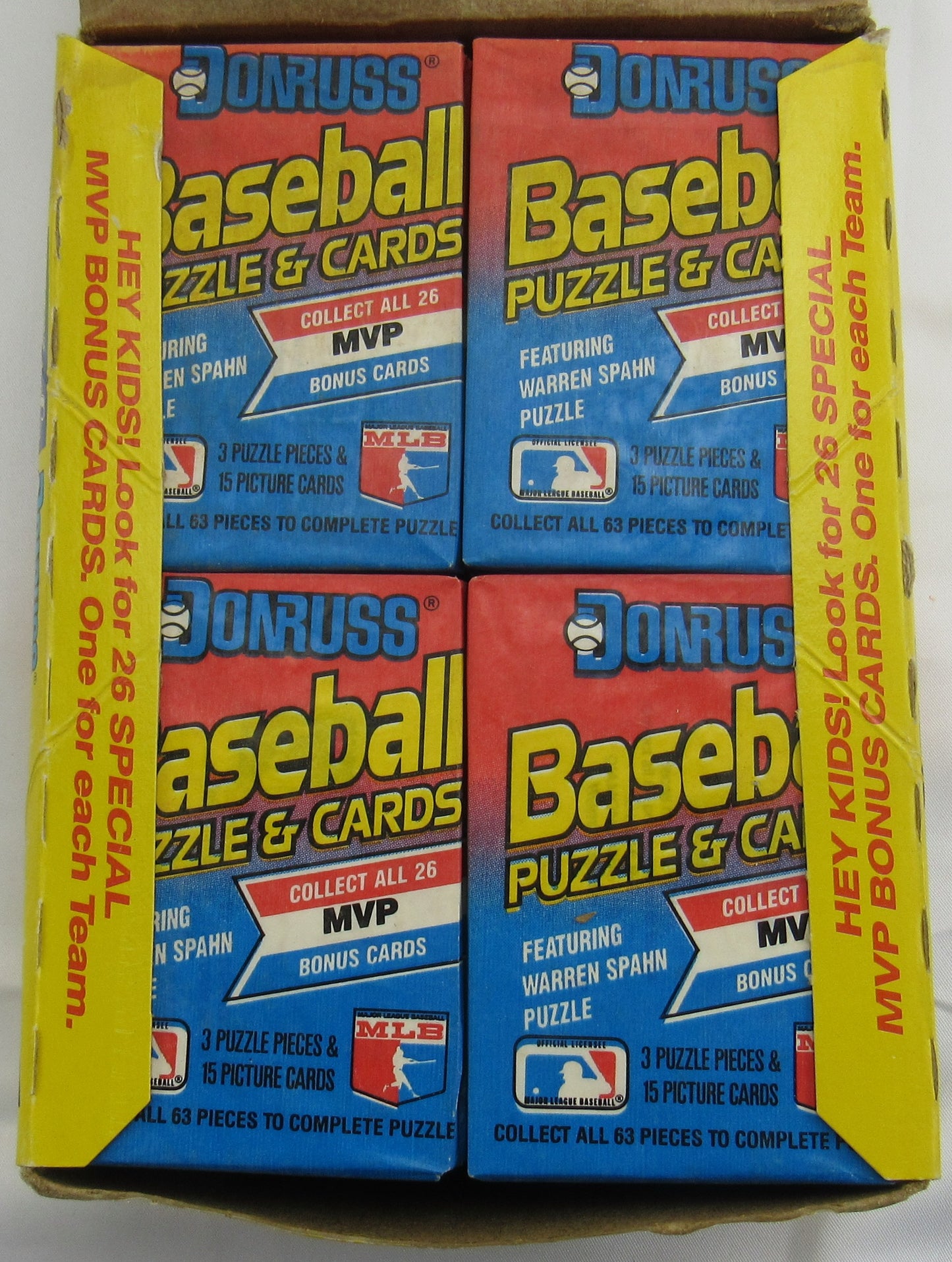 1989 Donruss Baseball Wax Box - 36 Ct Box