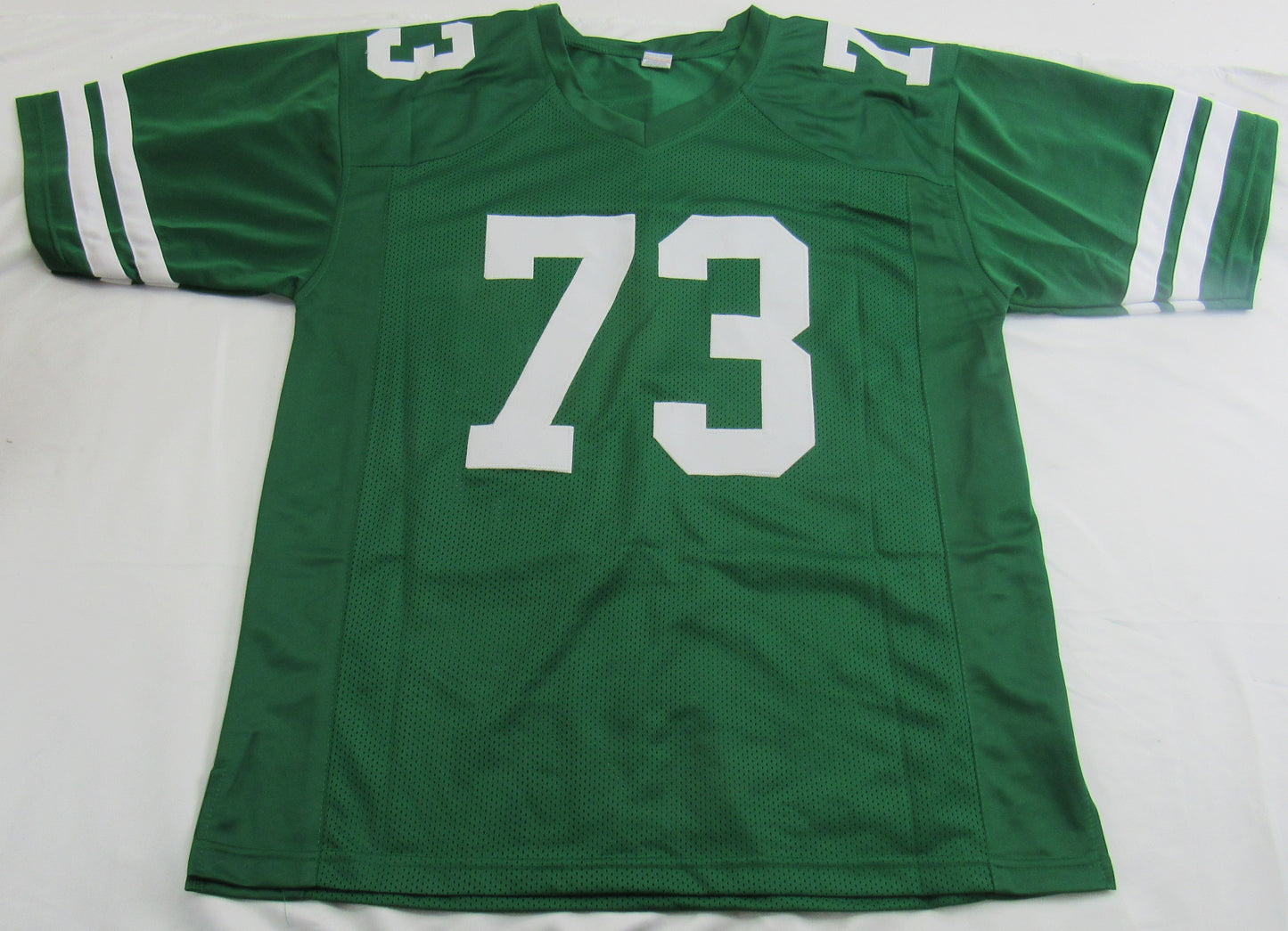 Joe Klecko Signed Auto Replica Jets Jersey JSA Witness