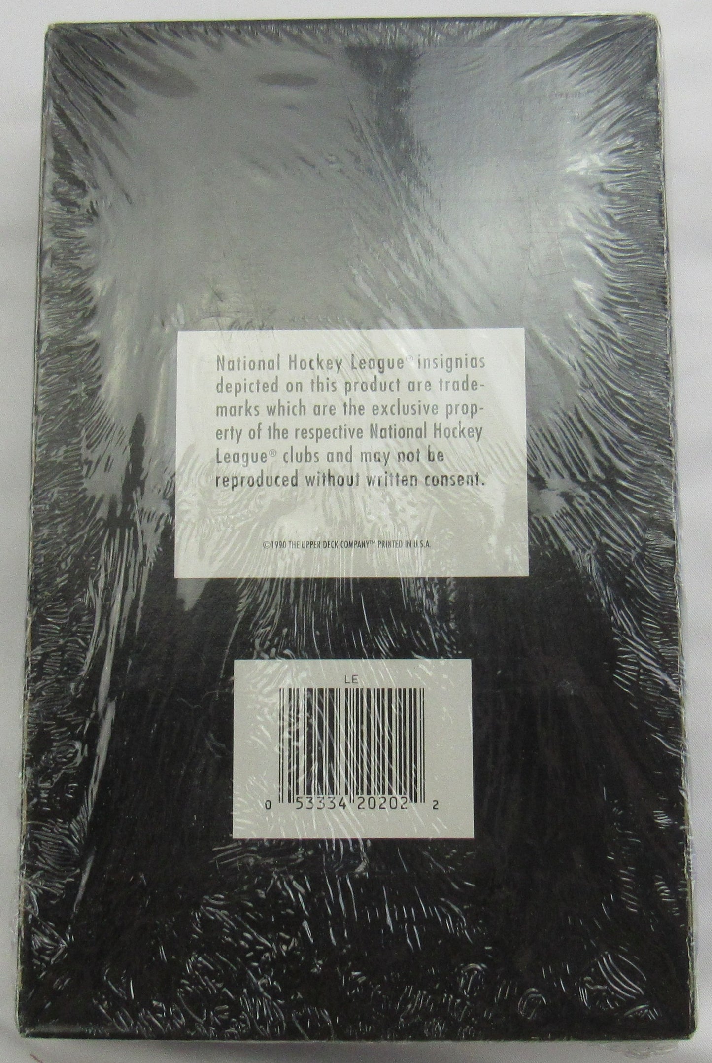 1990-91 Upper Deck Hockey Wax Box