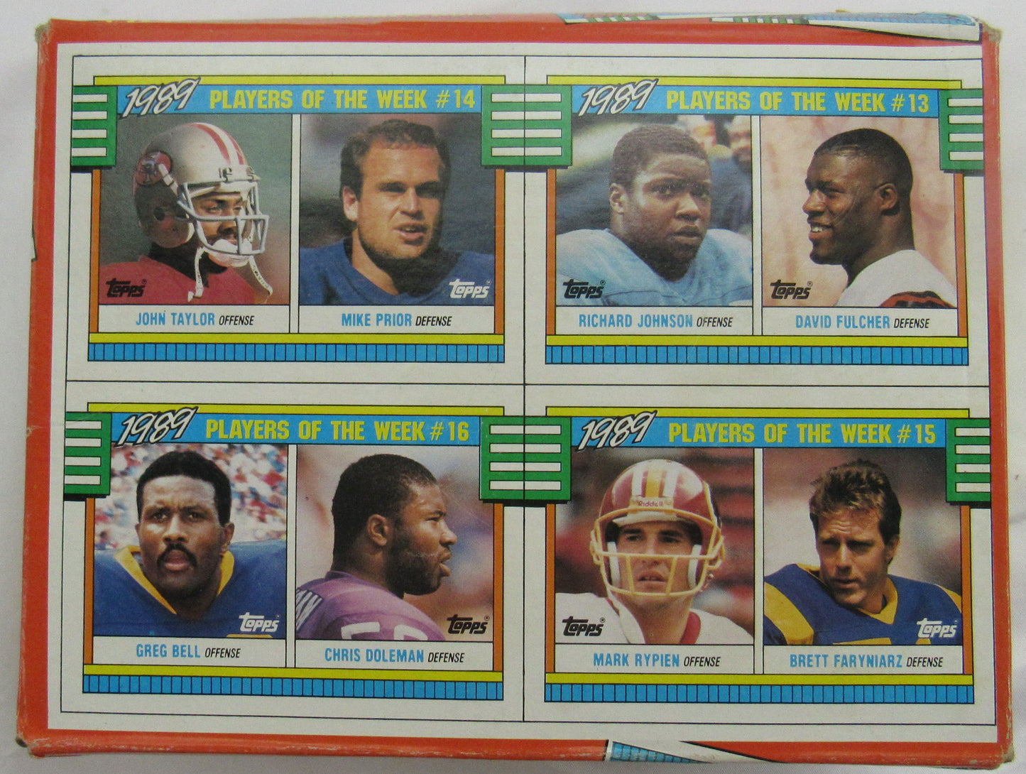 1990 Topps Football Unopened Wax Box (36 packs)