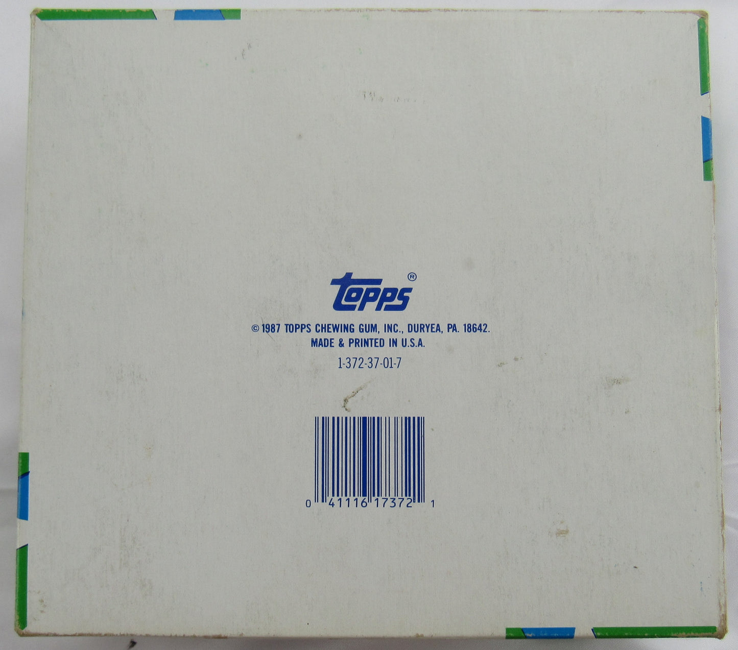 1987 Topps 24 CT Cello Pack Box. 31 Cards/Pack. Barry Bonds RC. Bo Jackson RC.