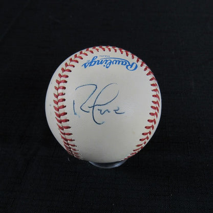 Daryl Boston Rick Cerone Signed Auto Autograph Rawlings Baseball B90