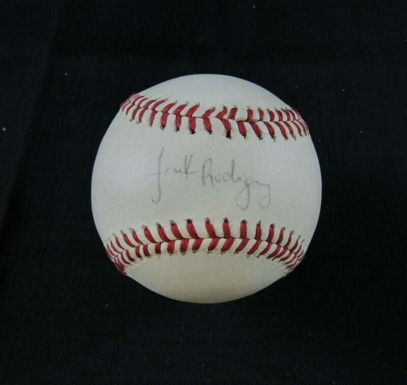 Frank Rodriguez Signed Auto Autograph Wilson Eastern League Baseball B108