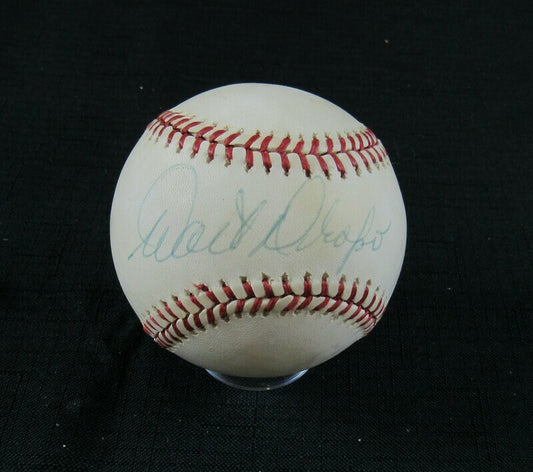 Walt Dropo Signed Auto Autograph Rawlings Baseball B105