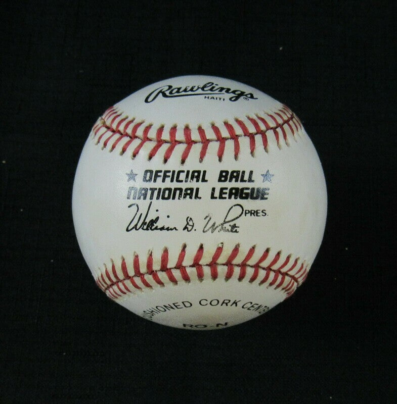 Eric Anthony Signed Auto Autograph Rawlings Baseball B89