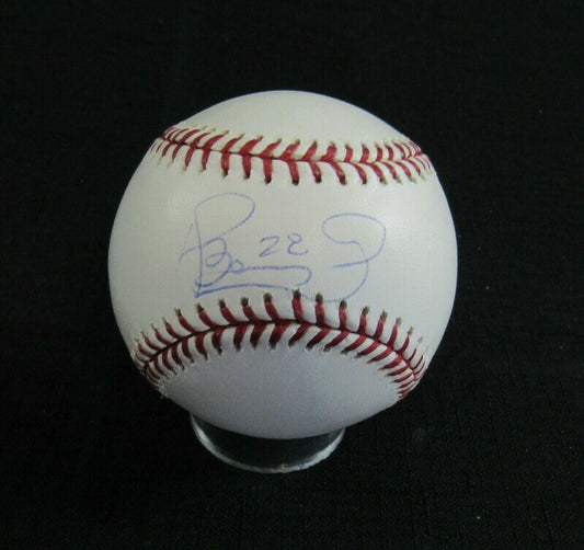 Danys Baez Signed Auto Autograph Rawlings Baseball B123