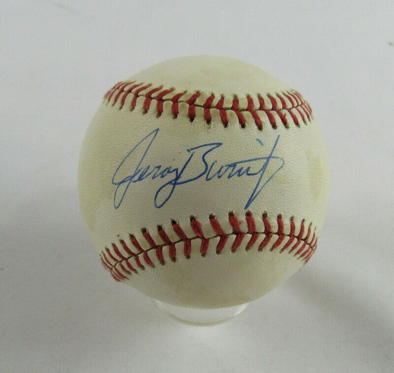 Jeromy Burnitz Signed Auto Autograph Rawlings Baseball B90