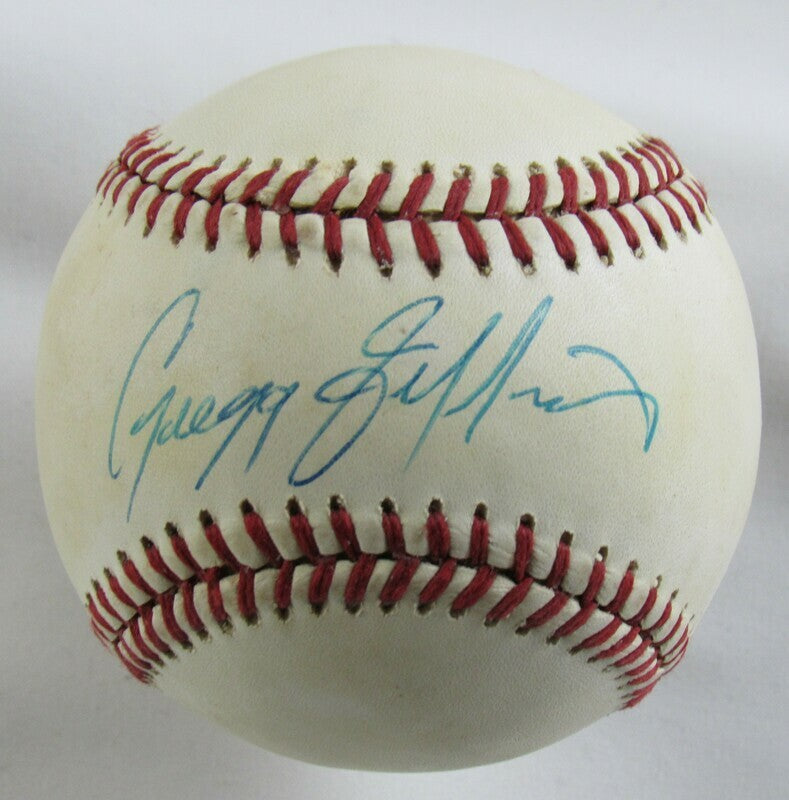 Gregg Jefferies Signed Auto Autograph Rawlings Baseball B107