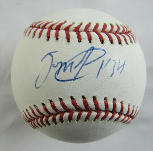 Jenrry Mejia Signed Auto Autograph Rawlings Baseball JSA K87053