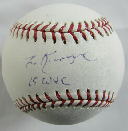 Ed Kranepool Signed Auto Autograph Rawlings Baseball B98