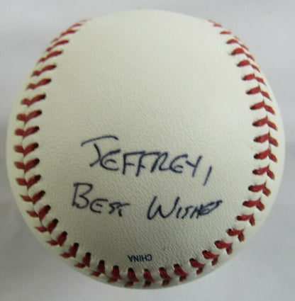 Bubba Crosby Aaron Small Signed Auto Autograph Rawlings Baseball B104