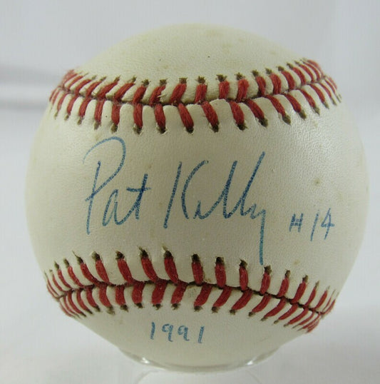 Pat Kelly Signed Auto Autograph Rawlings Baseball B92 II