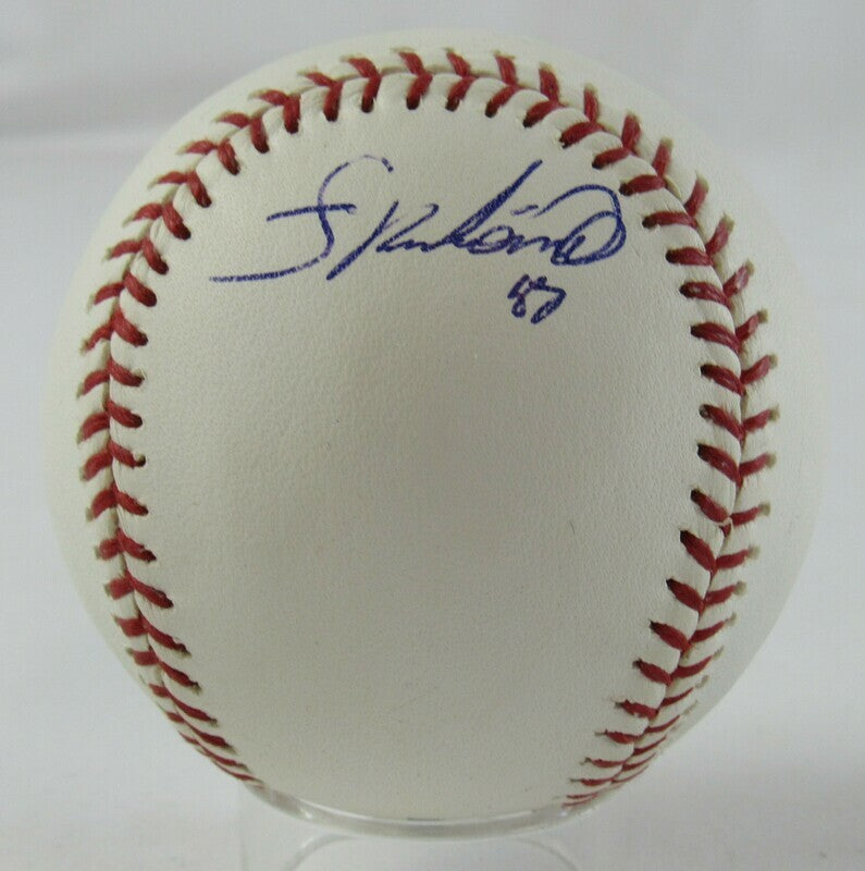 Fransico Liriano Signed Auto Autograph Rawlings Baseball B97