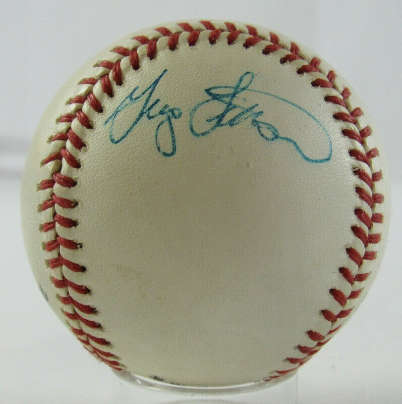 Greg Litton Signed Auto Autograph Rawlings Baseball B101