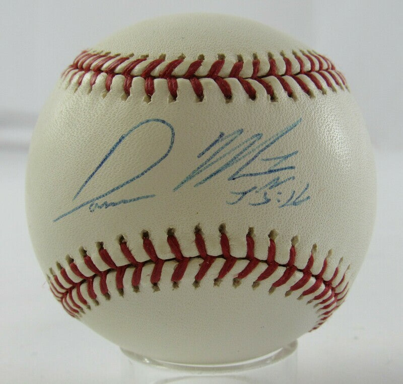 Damon Minor Signed Auto Autograph Rawlings Baseball B101