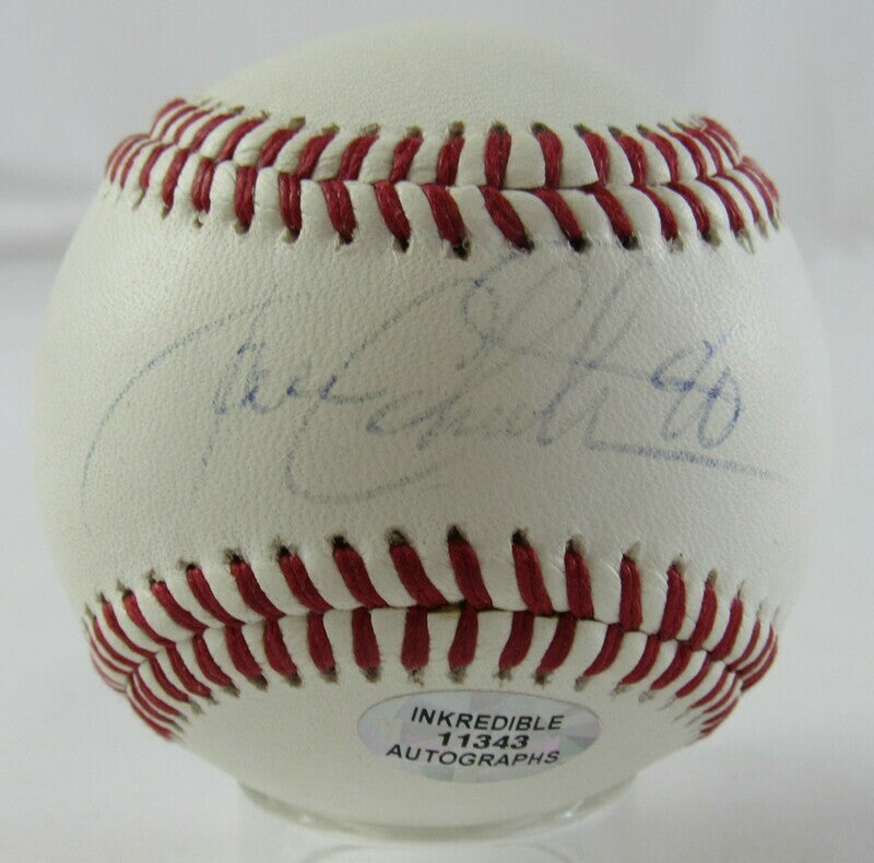 John Christensen  Signed Auto Autograph Rawlings Baseball B105