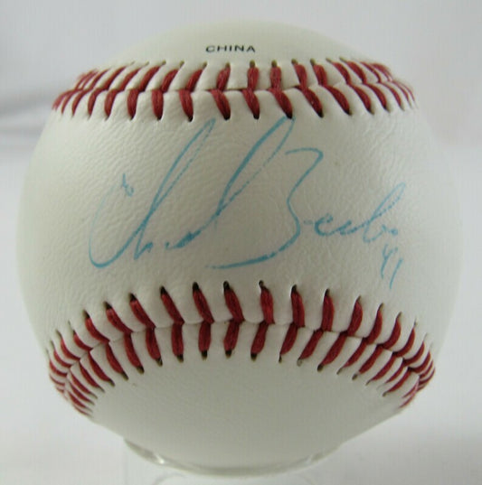 Chad Zerbe Signed Auto Autograph Rawlings Baseball B105