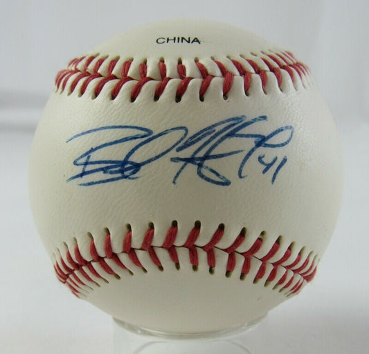 Brad Hennnessey Signed Auto Autograph Rawlings Baseball B106