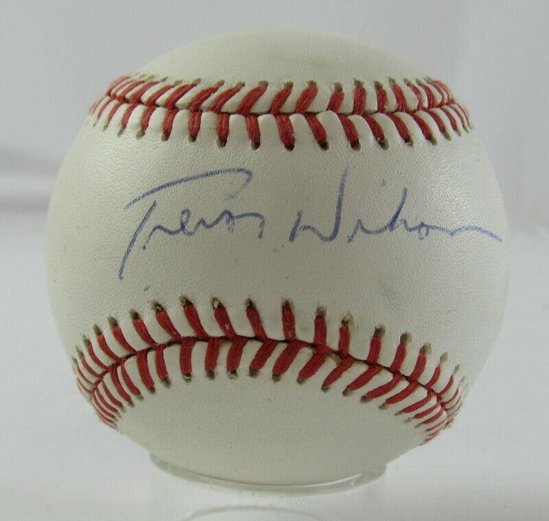 Trevor Wilson Signed Auto Autograph Rawlings Baseball B107