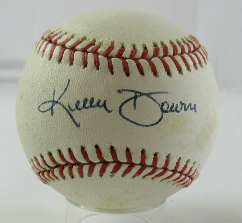 Kelly Downs Signed Auto Autograph Rawlings Baseball B107