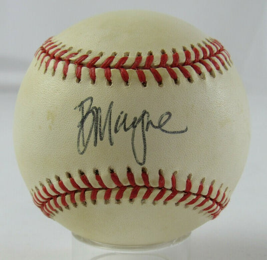 Brent Mayne Signed Auto Autograph Rawlings Baseball B110