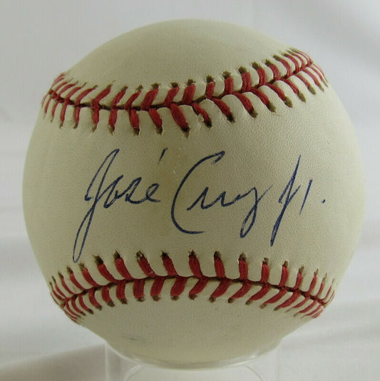 Jose Cruz Jr. Signed Auto Autograph Rawlings Baseball B113