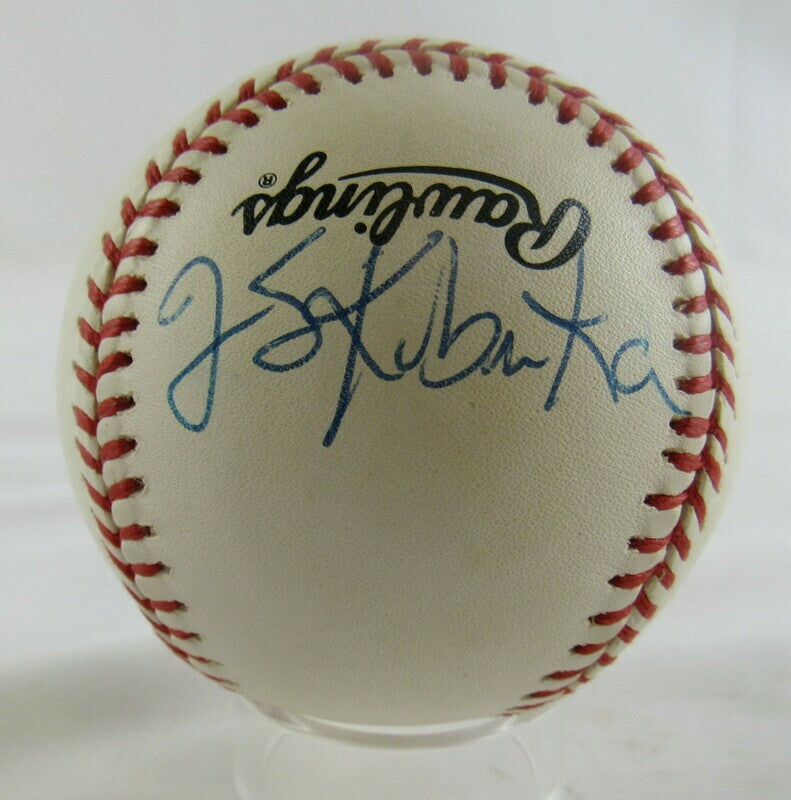 Raul Mondesi +1 Signed Auto Autograph Rawlings Baseball B115