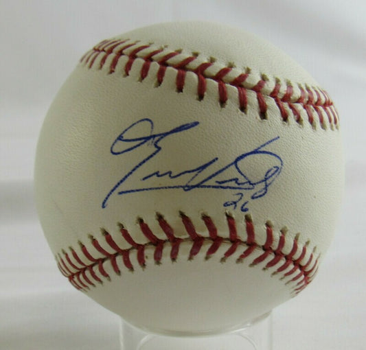 Eduardo Nunez Signed Auto Autograph Rawlings Baseball B116