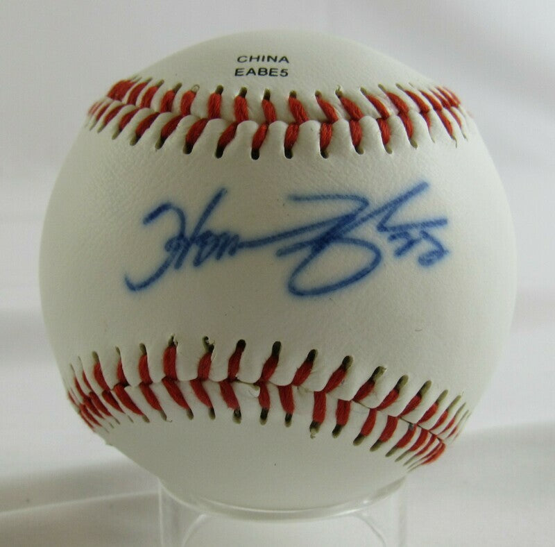 Homer Bush Signed Auto Autograph Rawlings Baseball B116