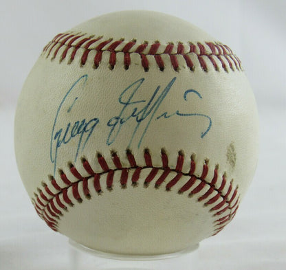 Gregg Jefferies Signed Auto Autograph Rawlings Baseball B122