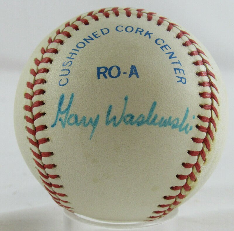 Gary Waslewski Signed Auto Autograph Rawlings Baseball B122