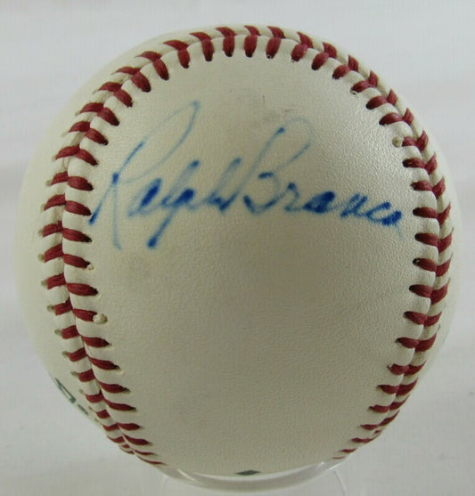 Ralph Branca Signed Auto Autograph Diamond Baseball B105