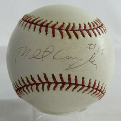 Milt Cuyler Signed Auto Autograph Rawlings Baseball B102