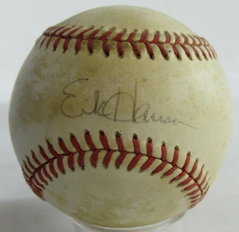 Erik Hanson Signed Auto Autograph Rawlings Baseball B113