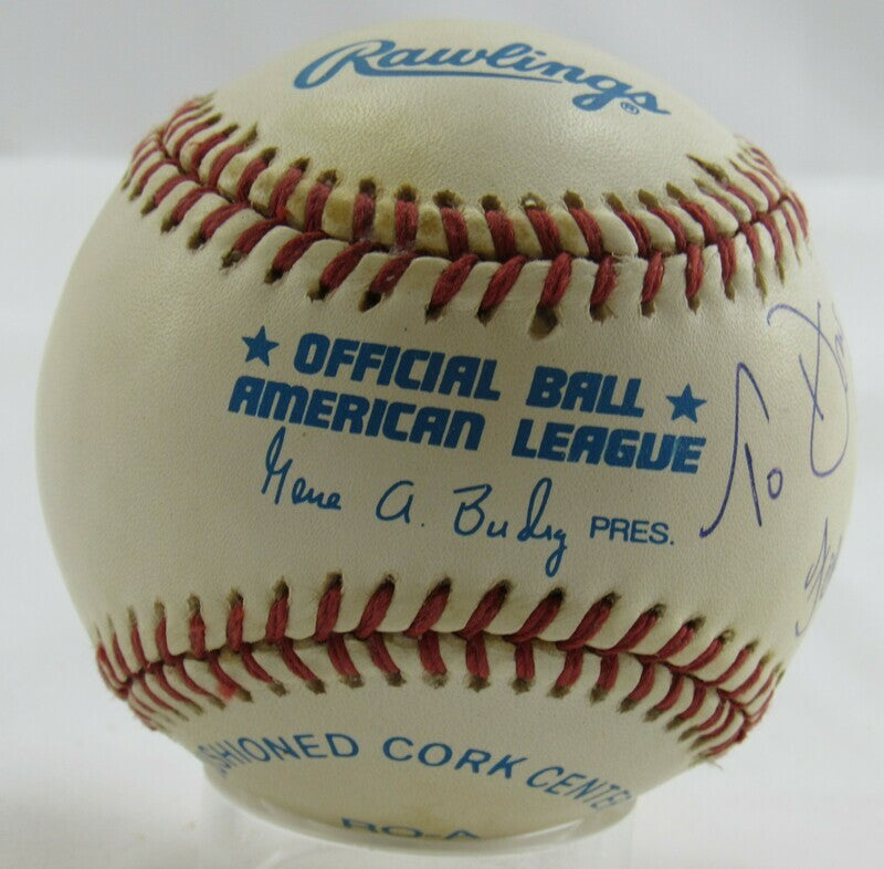 Al Clark AL Umpire Signed Auto Autograph Rawlings Baseball B92