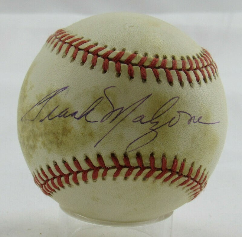 Frank Malzone Signed Auto Autograph Rawlings Baseball B93