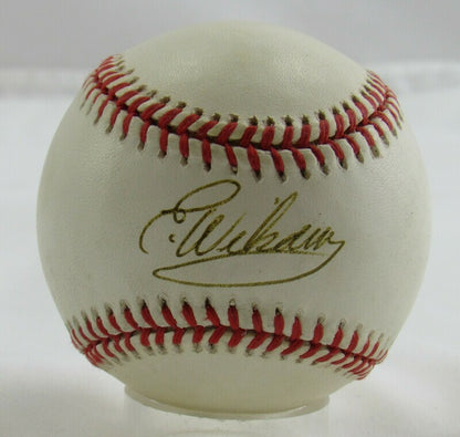 Enrique Wilson Signed Auto Autograph Rawlings Baseball B90