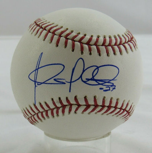 Jhonny Peralta Signed Auto Autograph Rawlings Baseball MLB EK009753