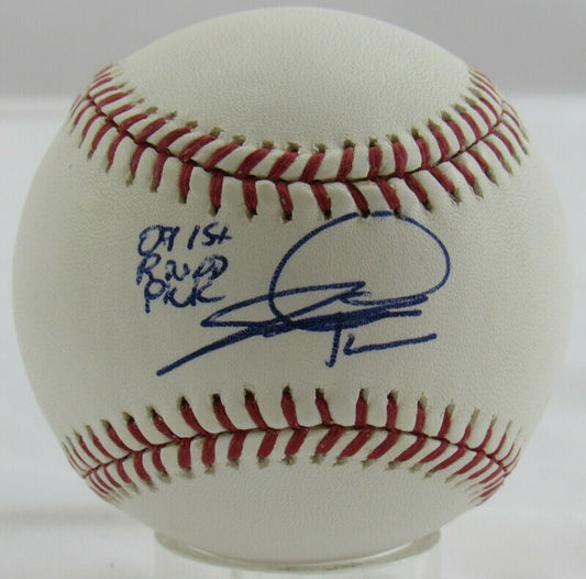 Jacob Turner Signed Auto Autograph Rawlings Baseball MLB FJ750843 B94