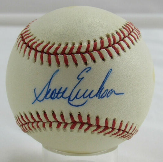 Scott Erickson Signed Auto Autograph Rawlings Baseball B111