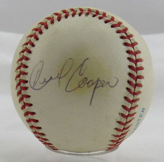 Cecil Cooper Signed Auto Autograph Rawlings Baseball B100