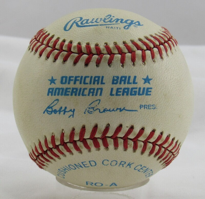 Cecil Cooper Signed Auto Autograph Rawlings Baseball B100