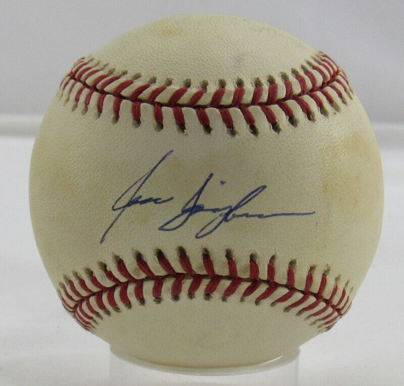 Jason Isringhausen Signed Auto Autograph Rawlings Baseball B113 I